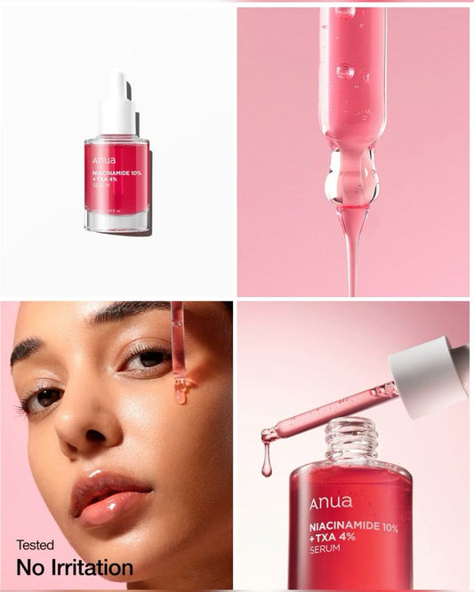 Anua+ à la niacinamide 10% et TXA 4%